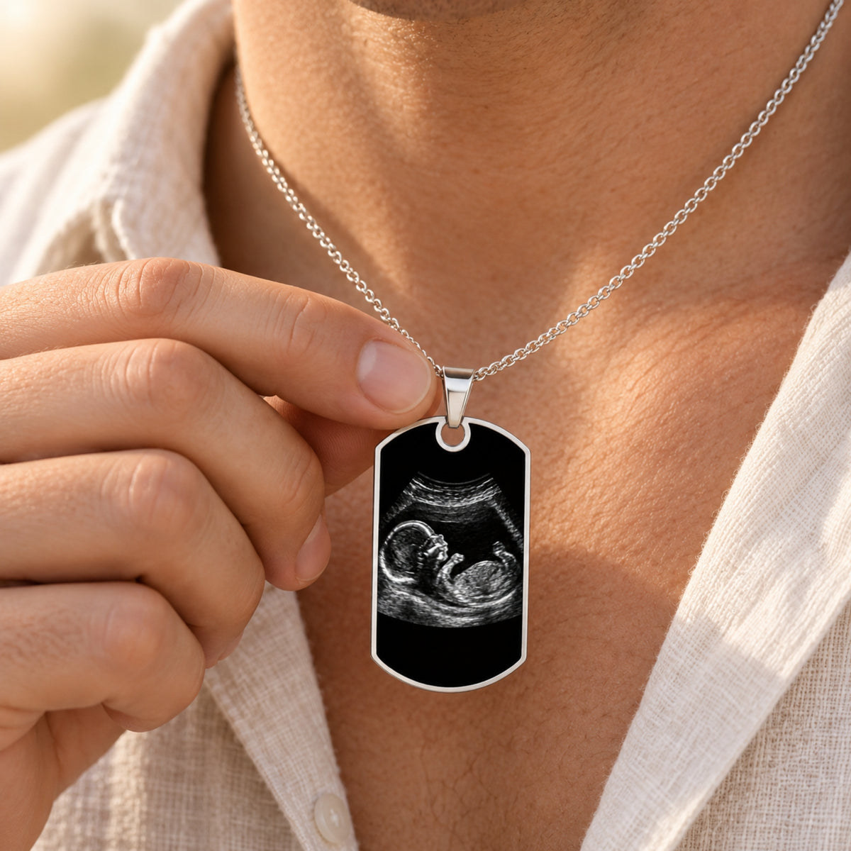 The Ultrasound Tag Necklace