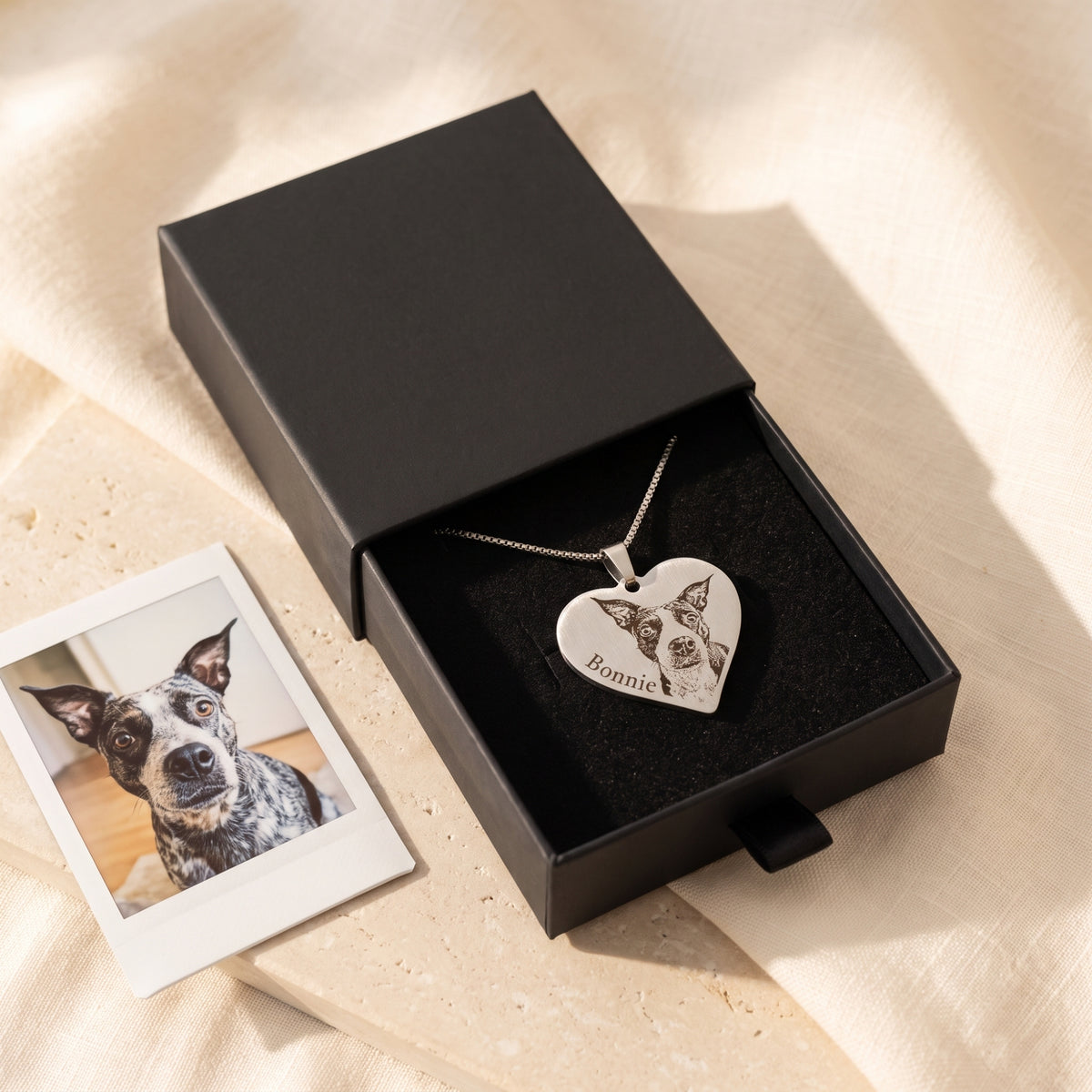 The Cherished Pet Heart Necklace
