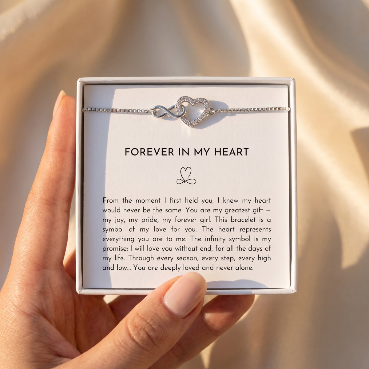 The Infinity Heart Bolo Bracelet