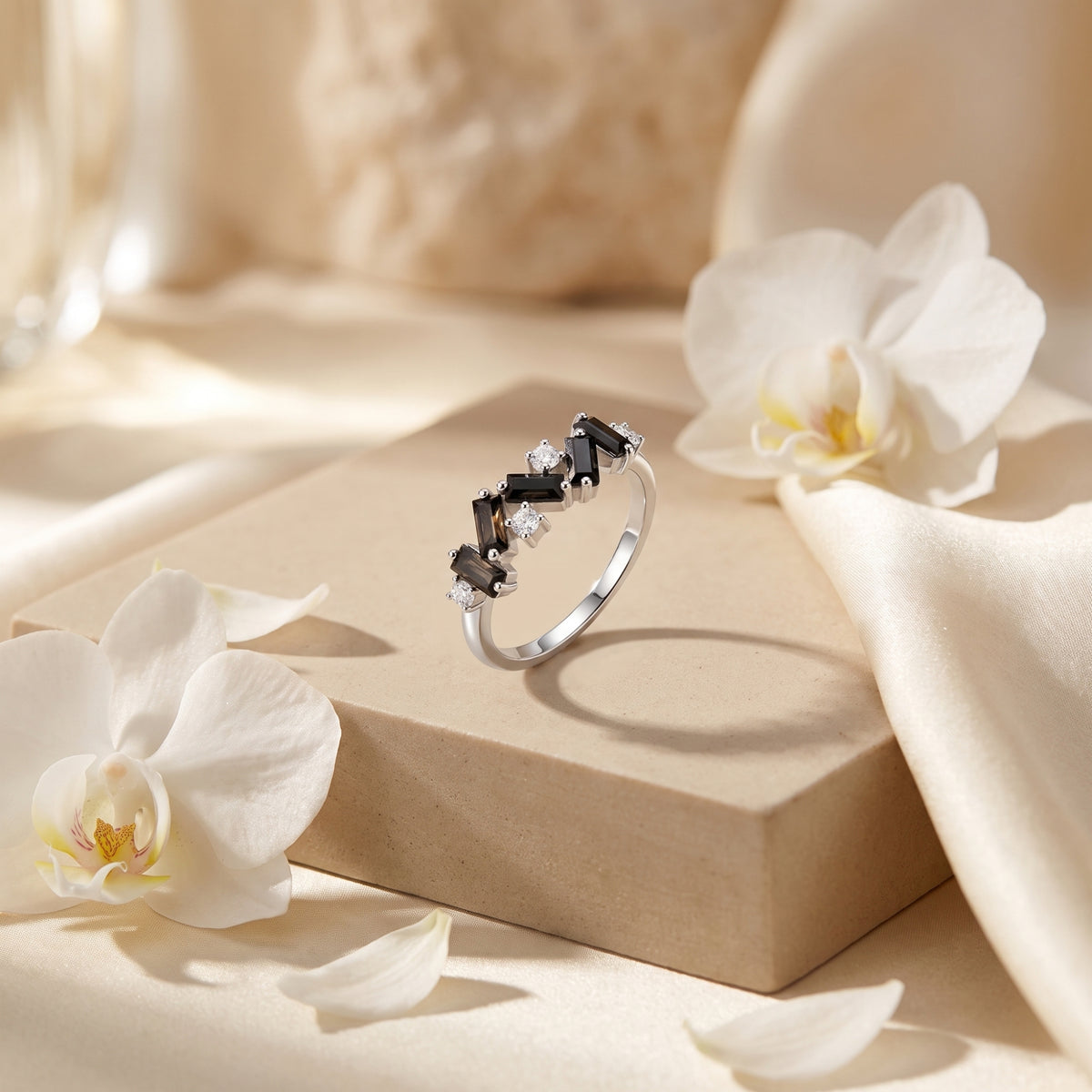 The Broken Mosaic Band Ring
