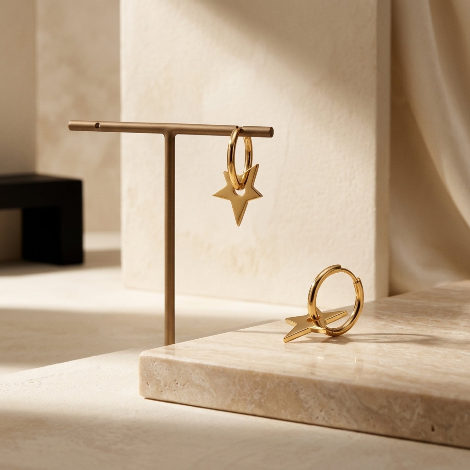 The Astra Hoop Earrings