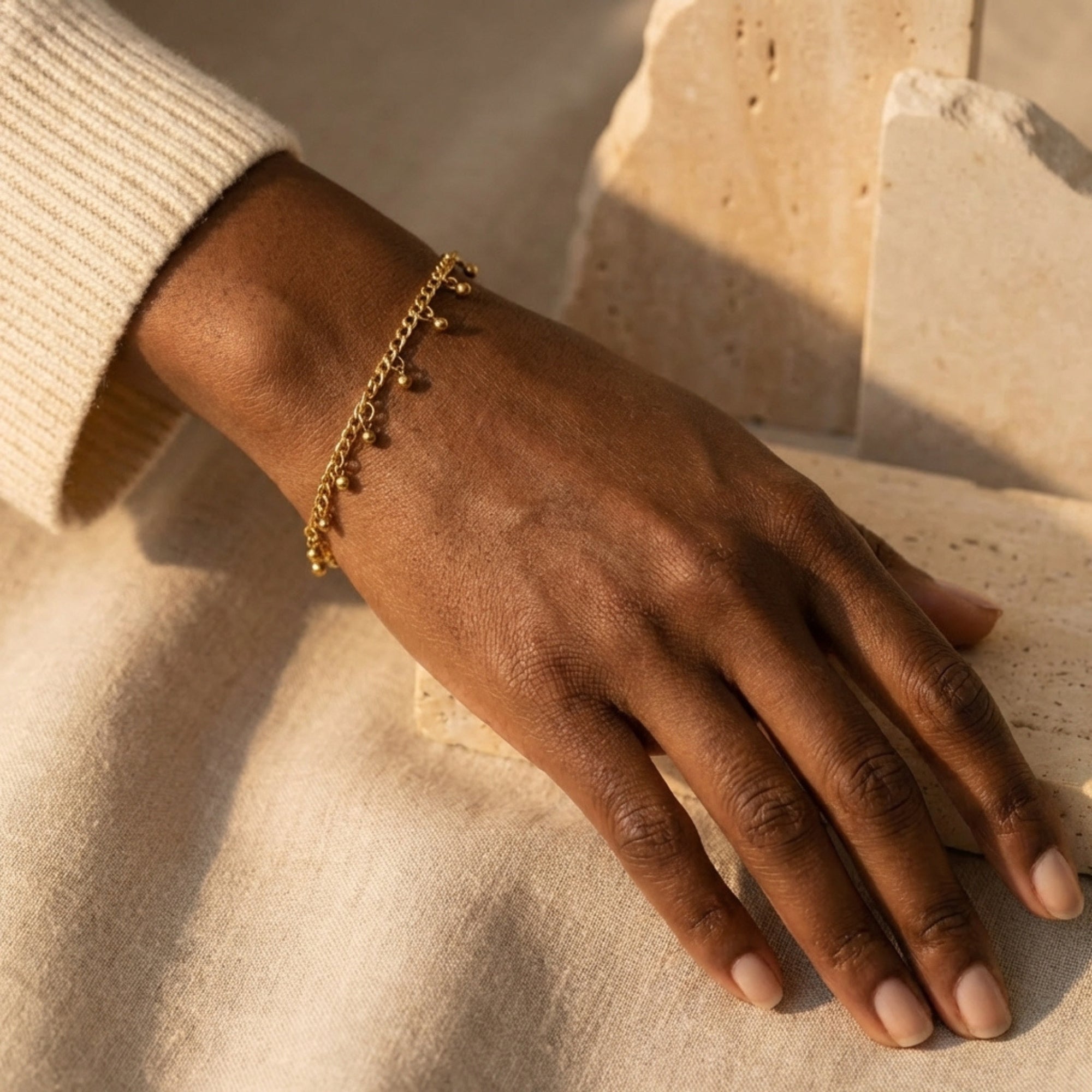 The Seraphina Droplet Bracelet