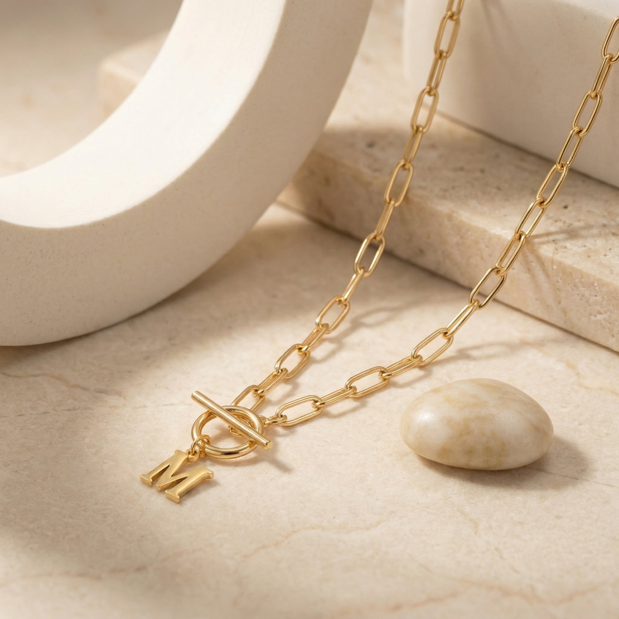 The Signature Initial Link Necklace