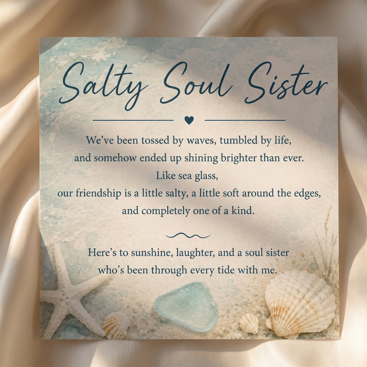The Sea Glass Cord Bracelet