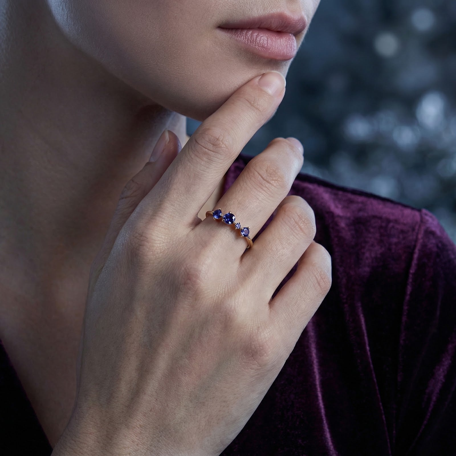 The Nerisara Cascade Ring - 18K Gold Vermeil