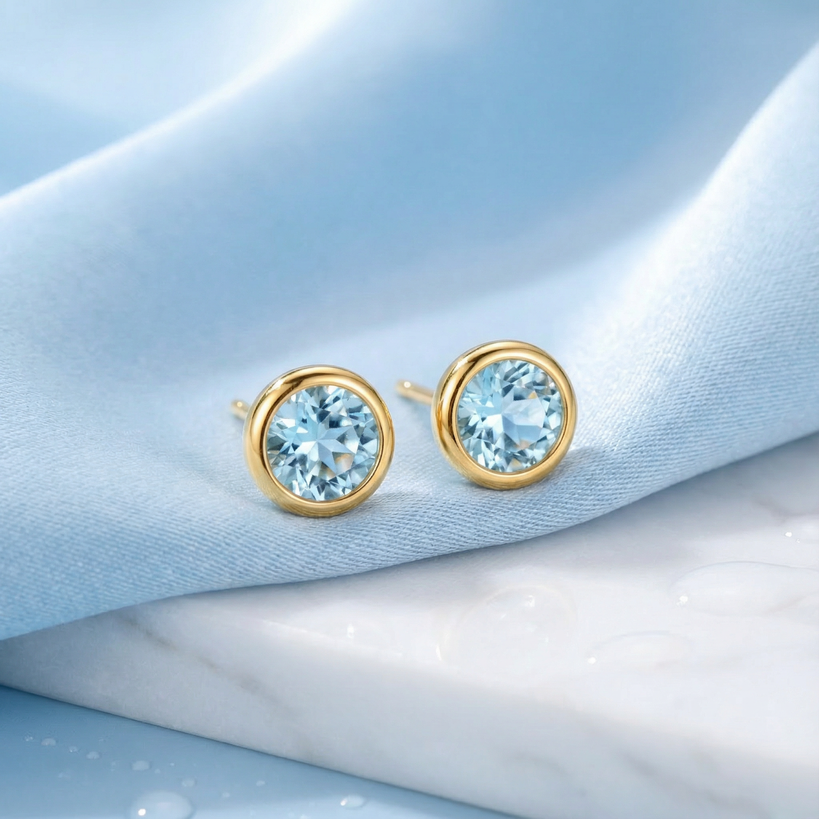 The Aurelie Studs - 18K Gold Vermeil