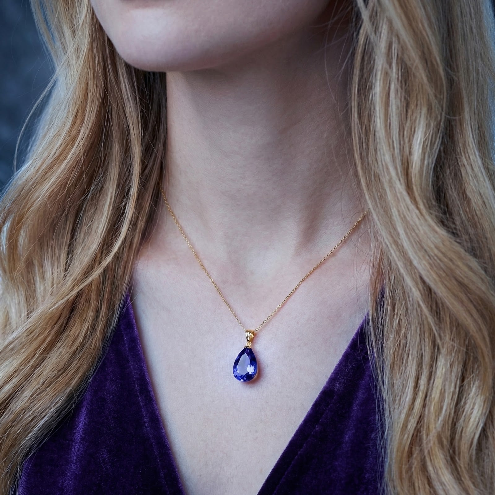 The Kaelisse Teardrop - 18K Gold Vermeil
