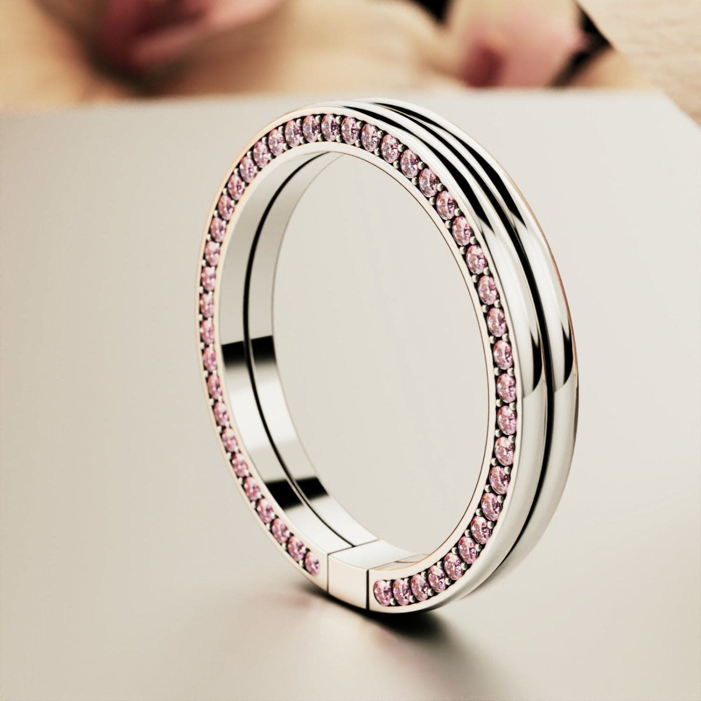 Love You Forever: Personalized Foldable Silver Ring