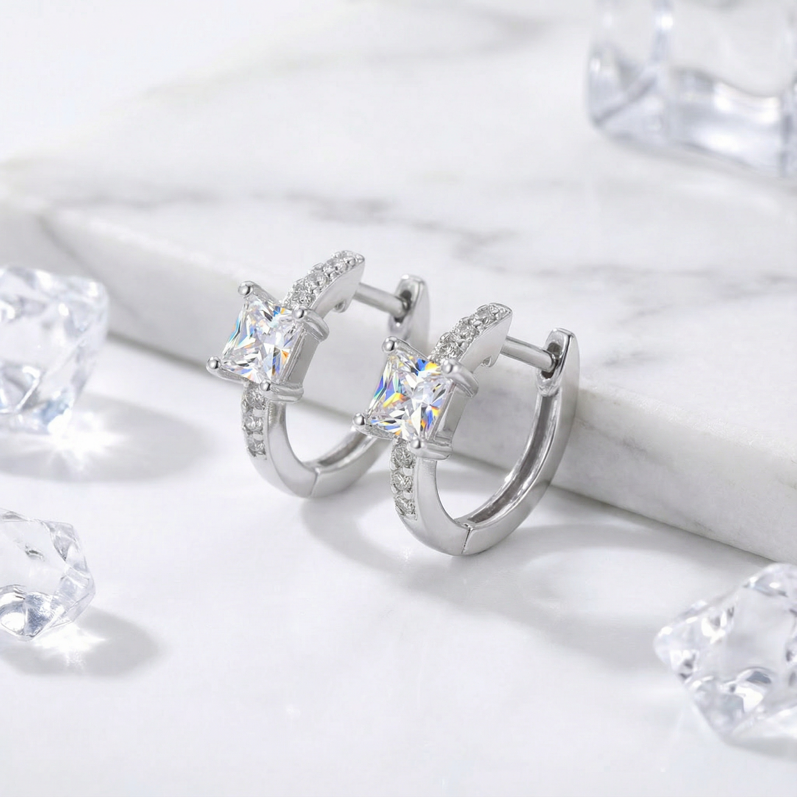 The Elaraea Huggies - S925 Sterling Silver