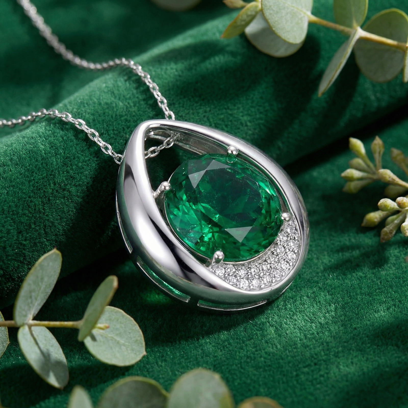 The Valerise Teardrop - S925 Sterling Silver