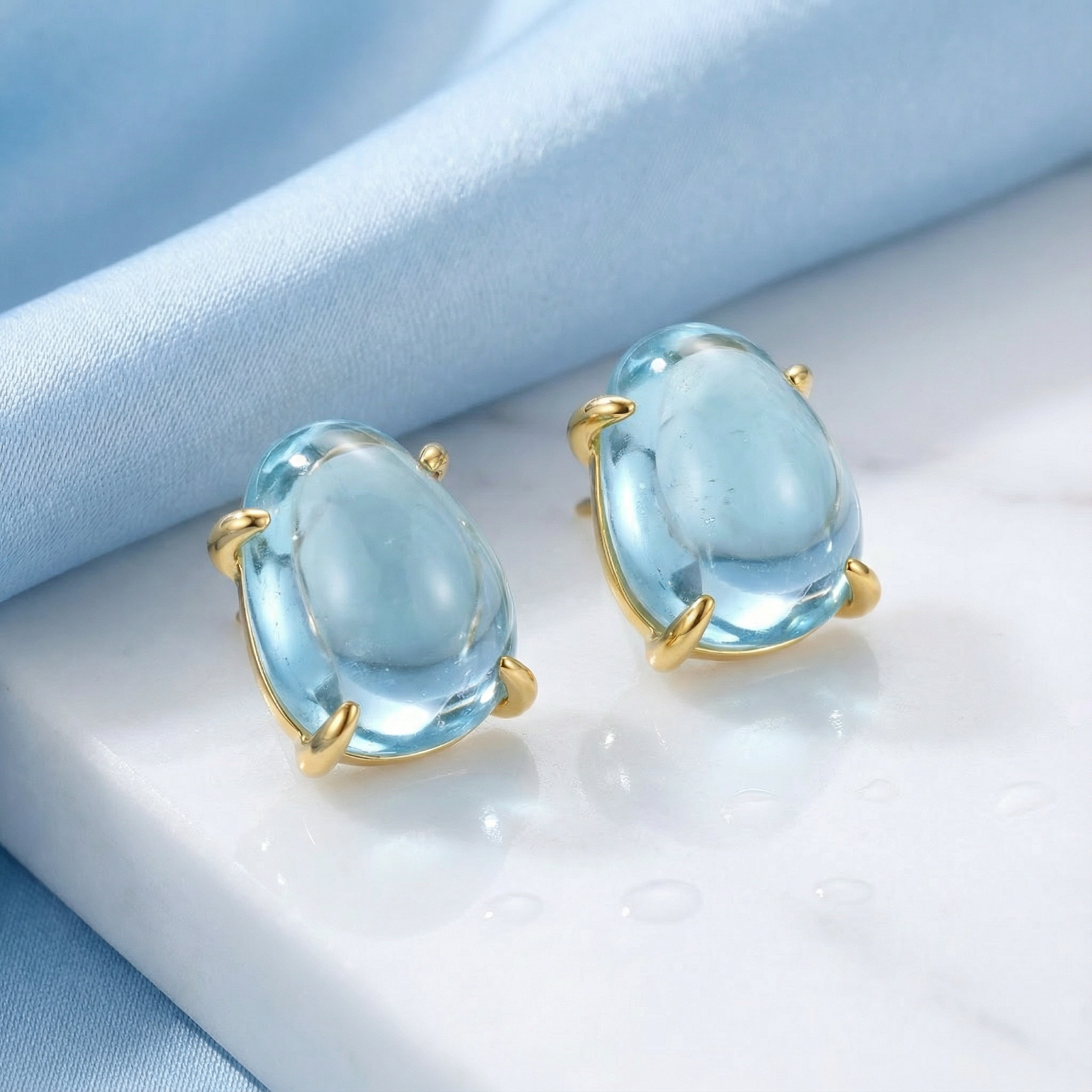 The Neried Studs - 18K Gold Vermeil