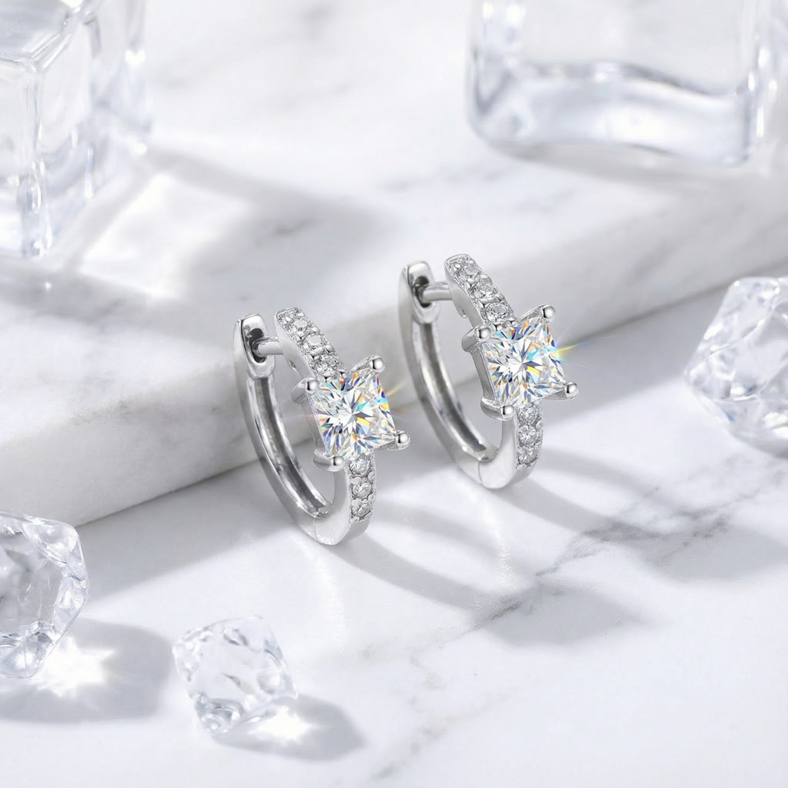 The Elaraea Huggies - S925 Sterling Silver