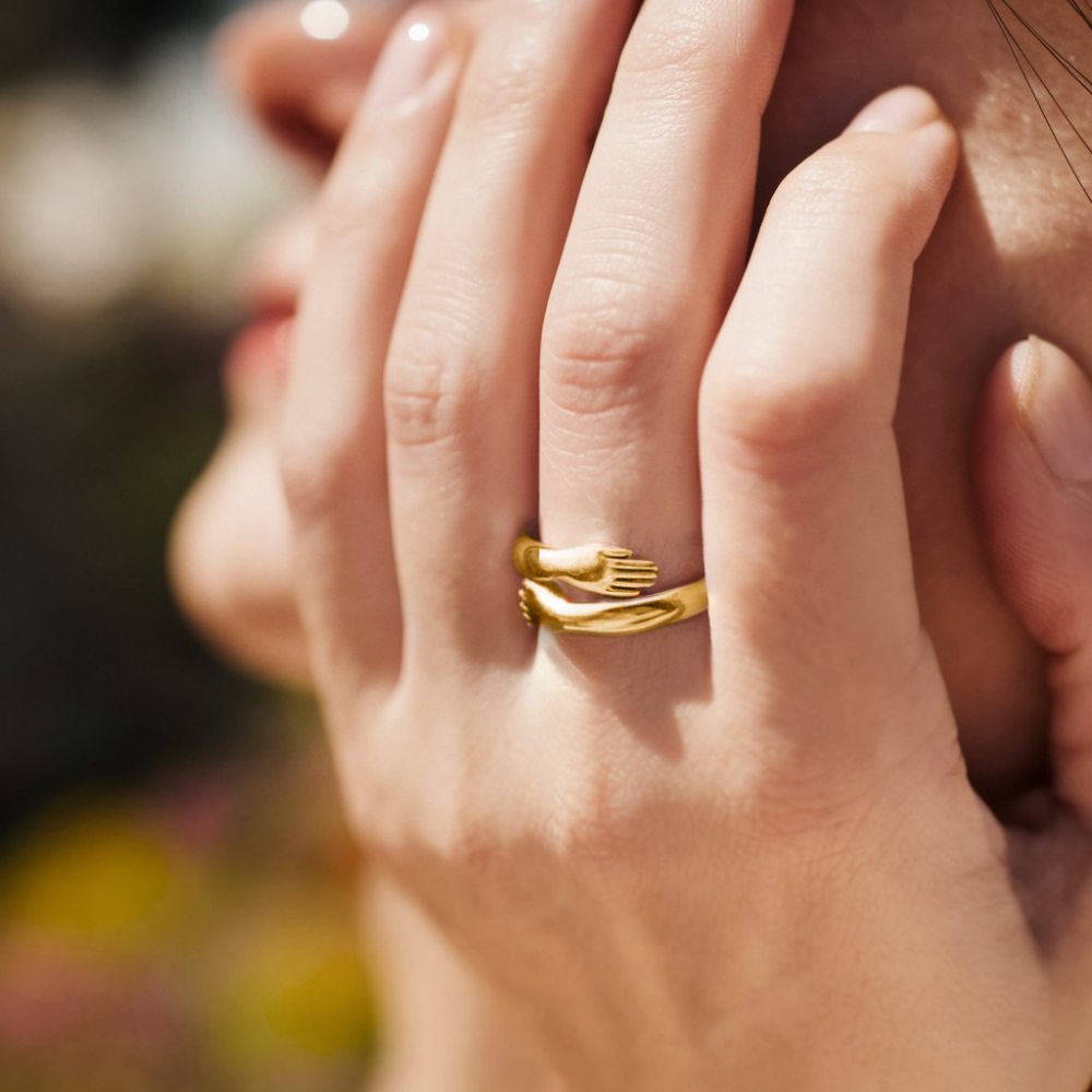 Umarmung | Umarmungsring | 925 Sterling Silber