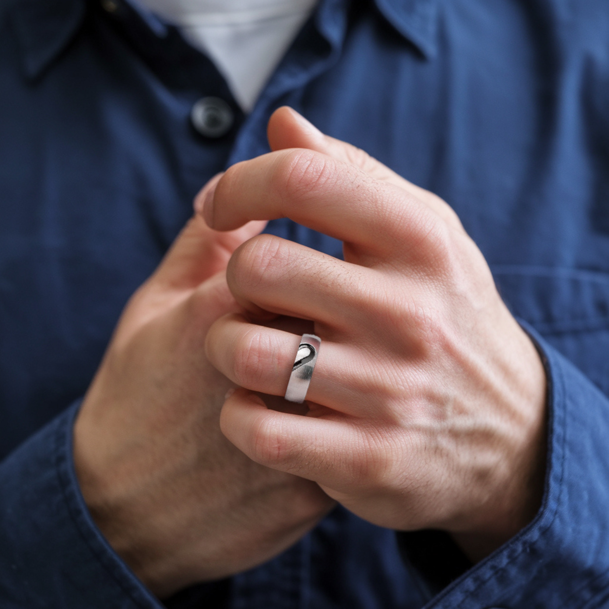 Bijpassende Diamanten Hart Partnerringen