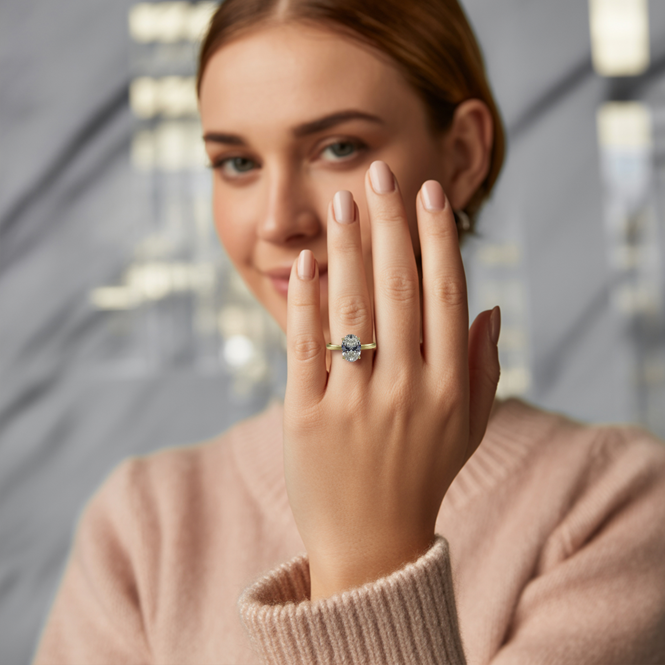 De Opaline - Vintage Moissanite Ring