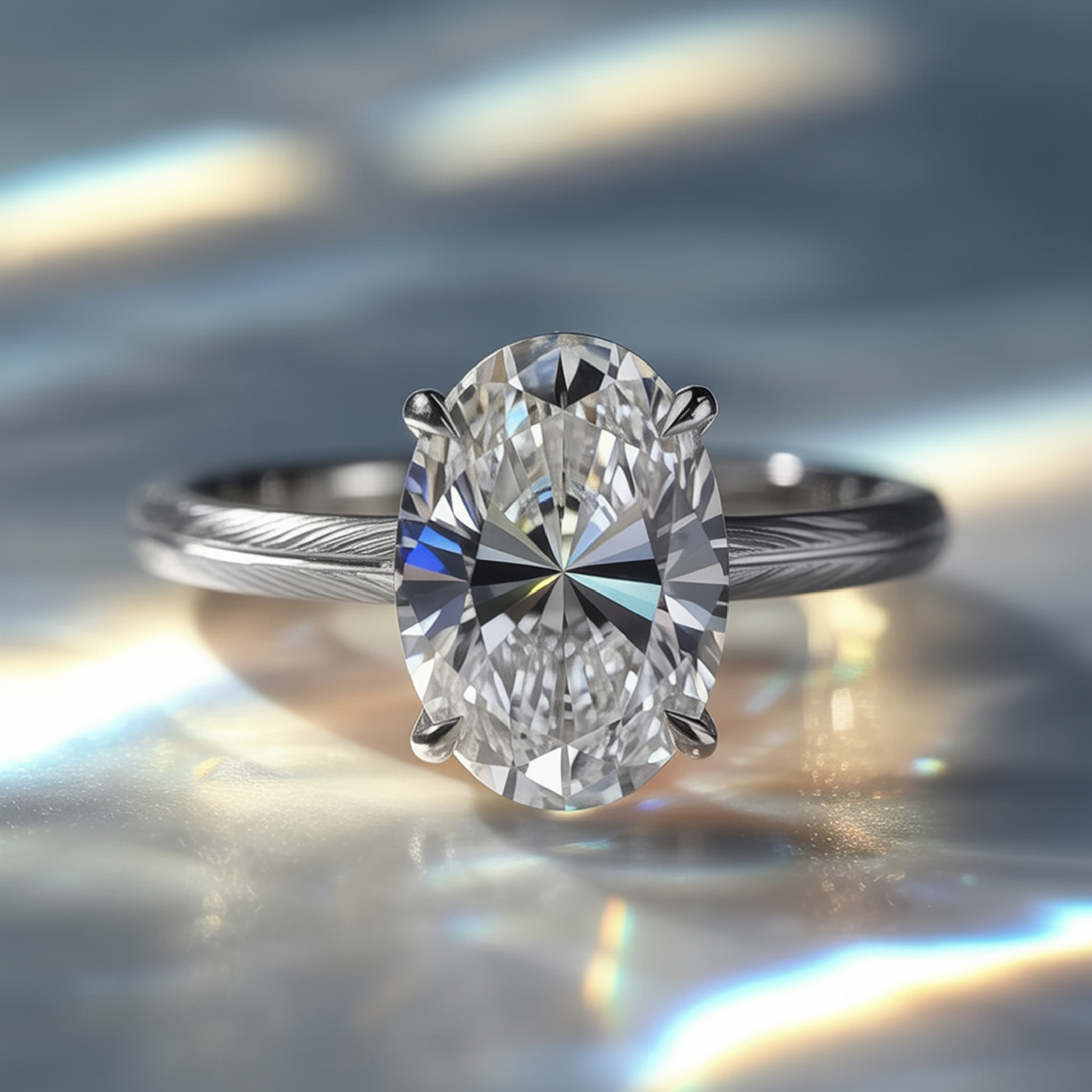 De Opaline - Vintage Moissanite Ring