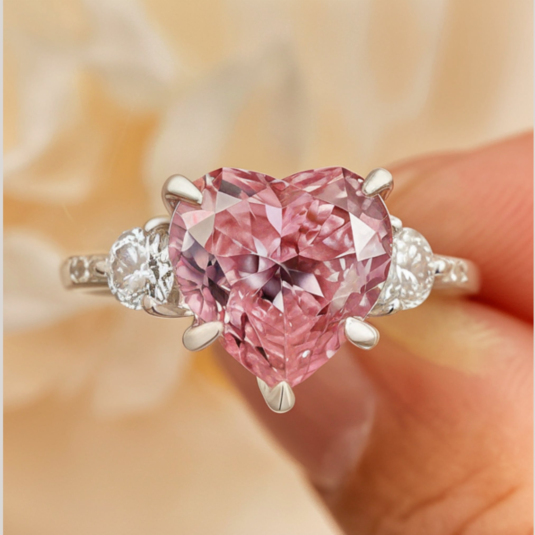 The Valentine Heart Ring