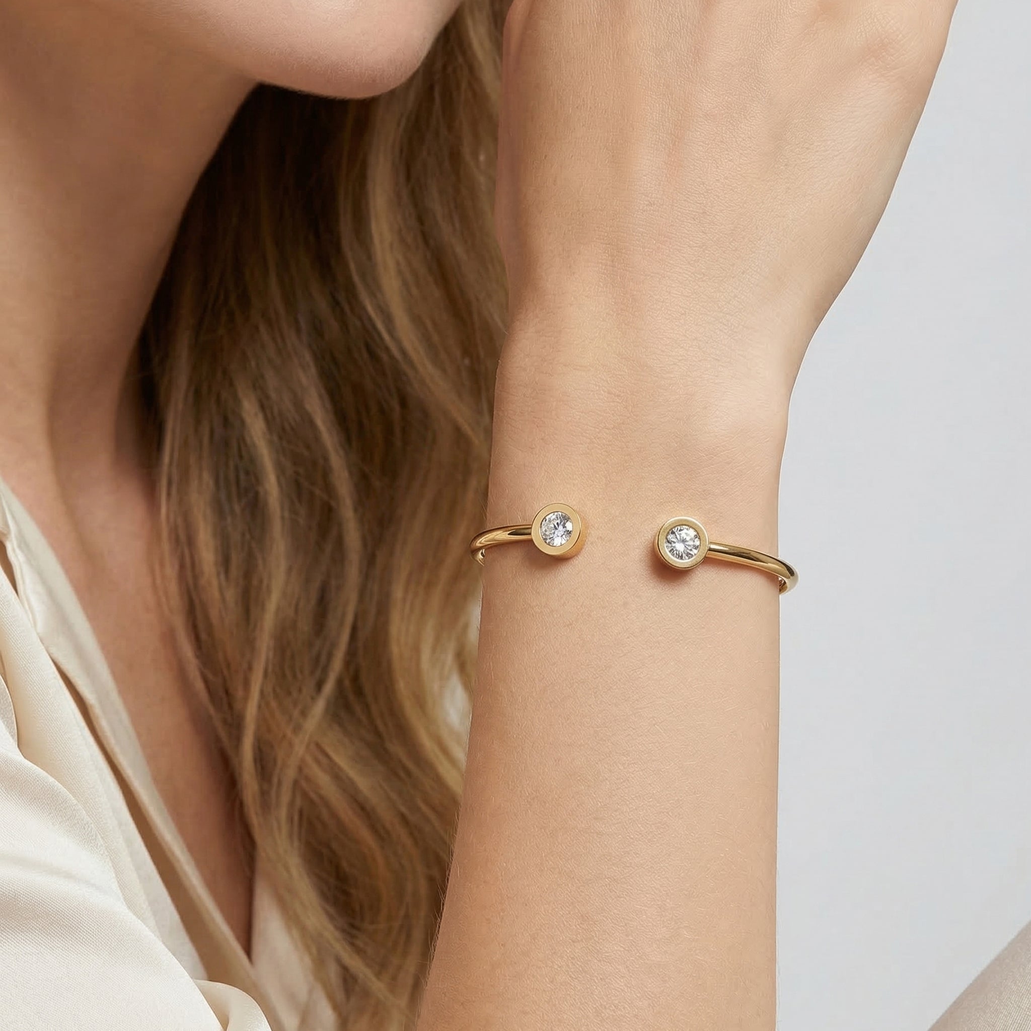 The Elaraea Cuff - Stainless Steel