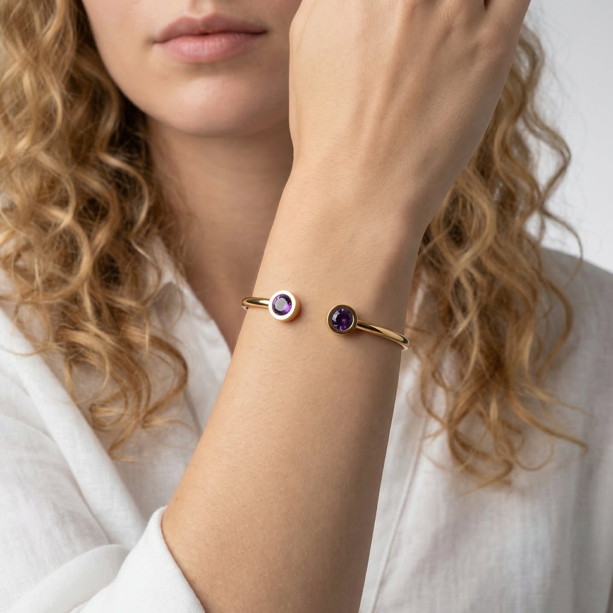 The Aurelia Bangle - Stainless Steel