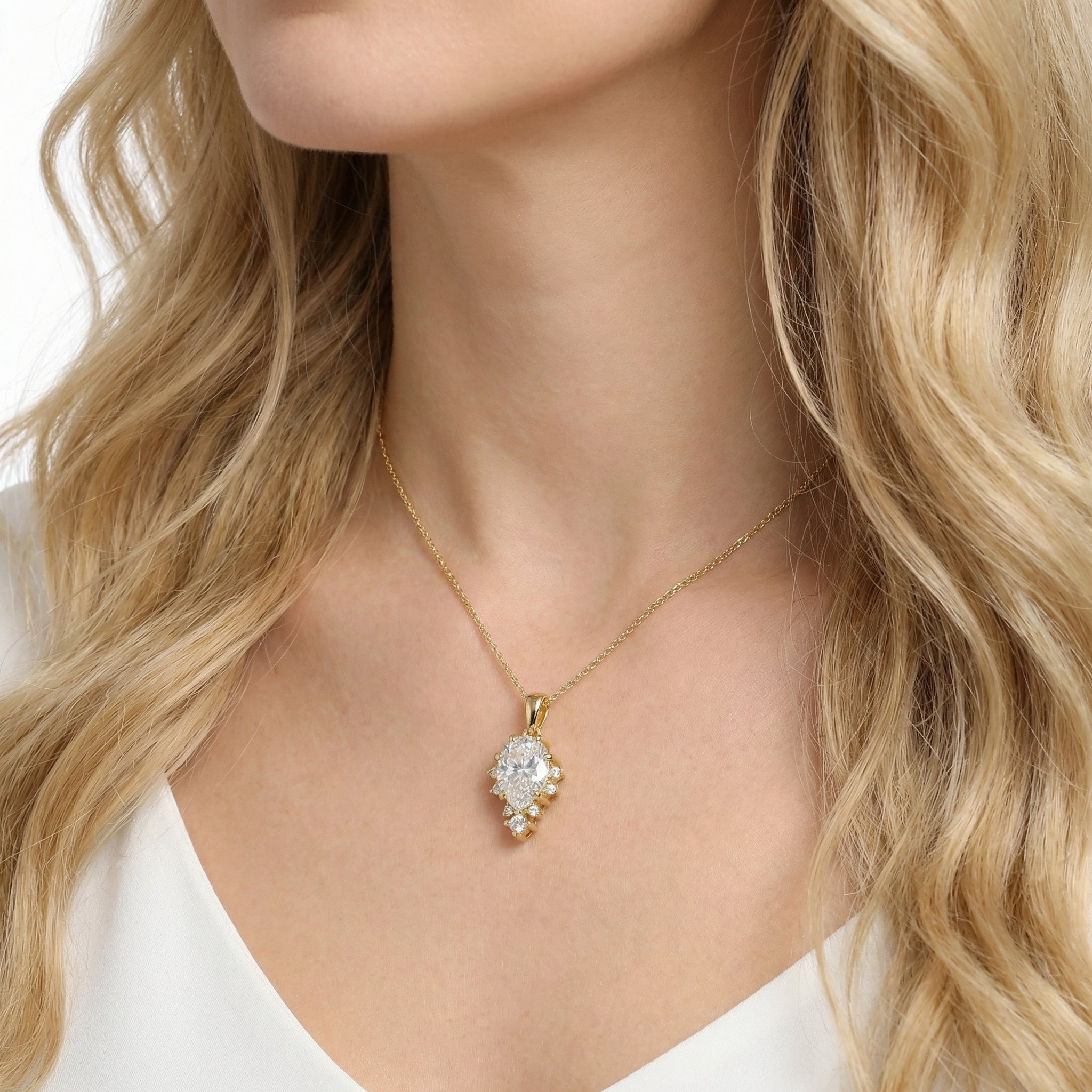 The Aloraea Pear - 18K Gold Vermeil