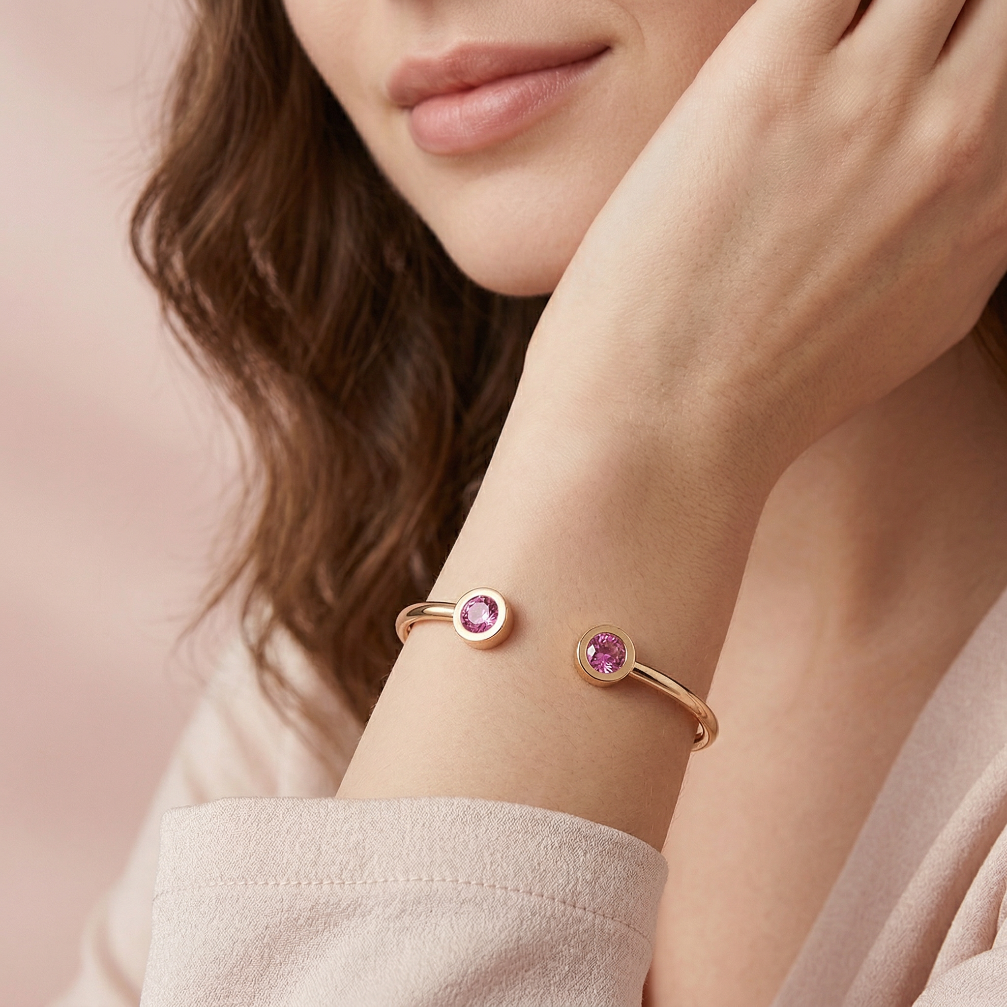 The Elysianne Cuff - Stainless Steel