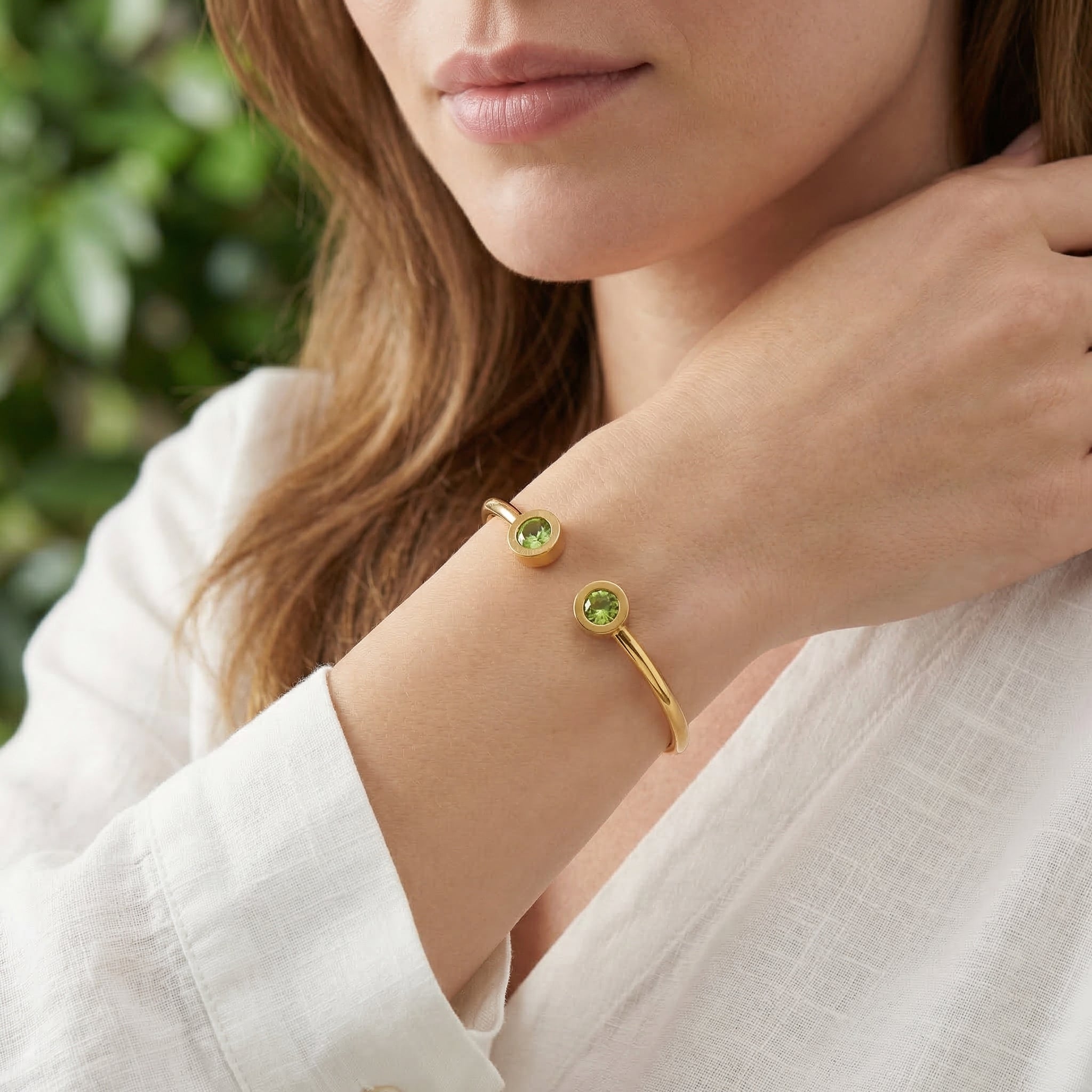 The Zelina Bangle - Stainless Steel