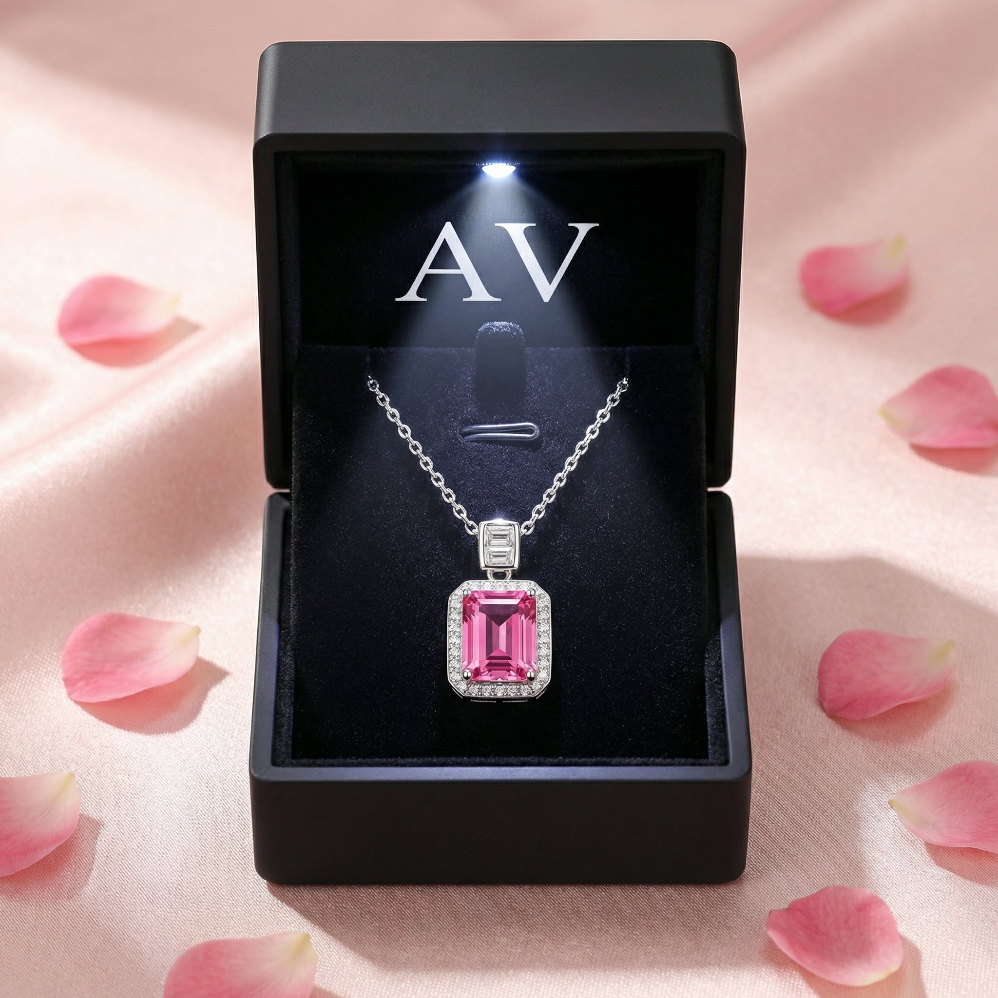 YLQ4158-OCT-tourmaline - Premium LED Gift Box Presentation