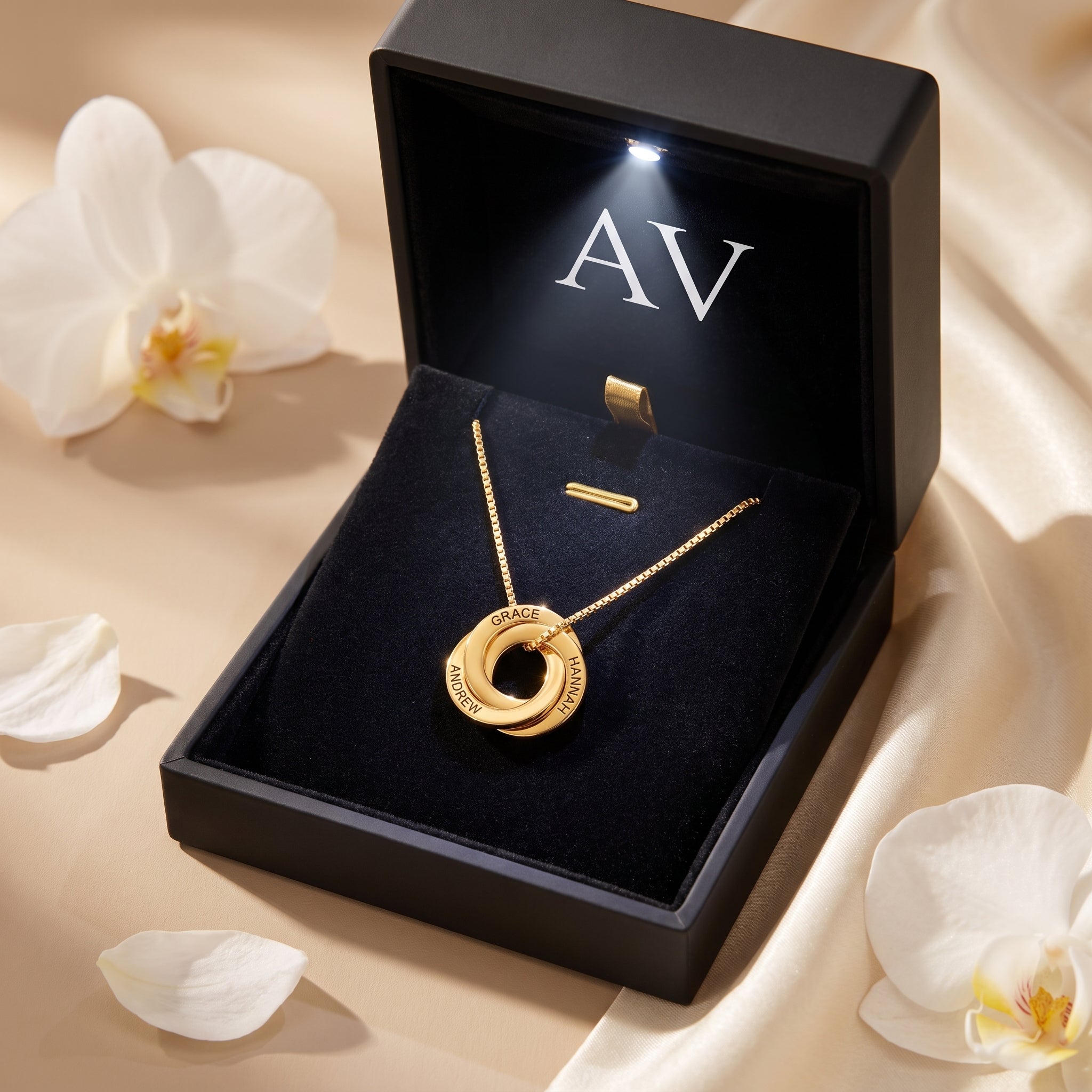 YLQ4411-necklace - Premium LED Gift Box Presentation