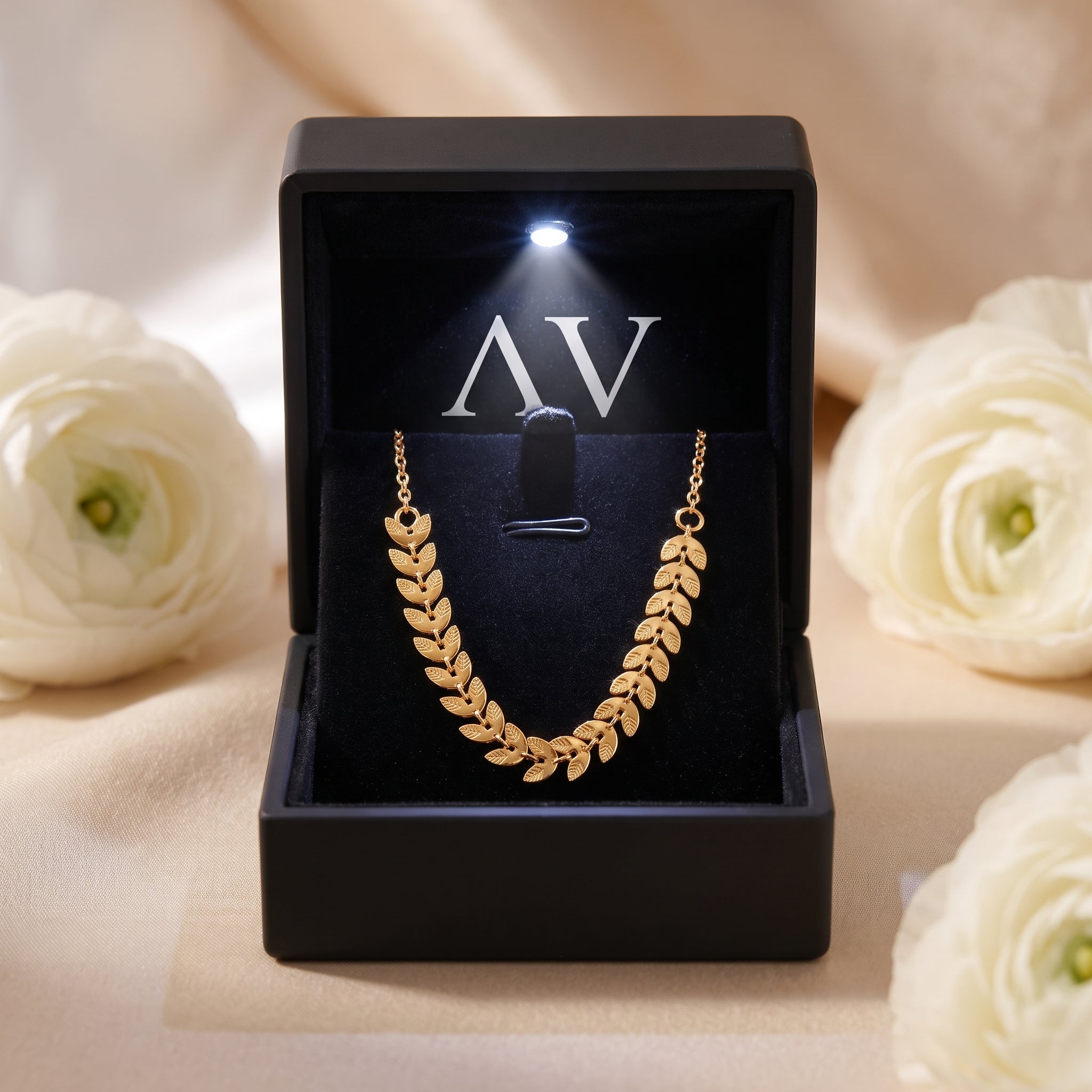 YLQ49019-NECKLACE - Premium LED Gift Box Presentation