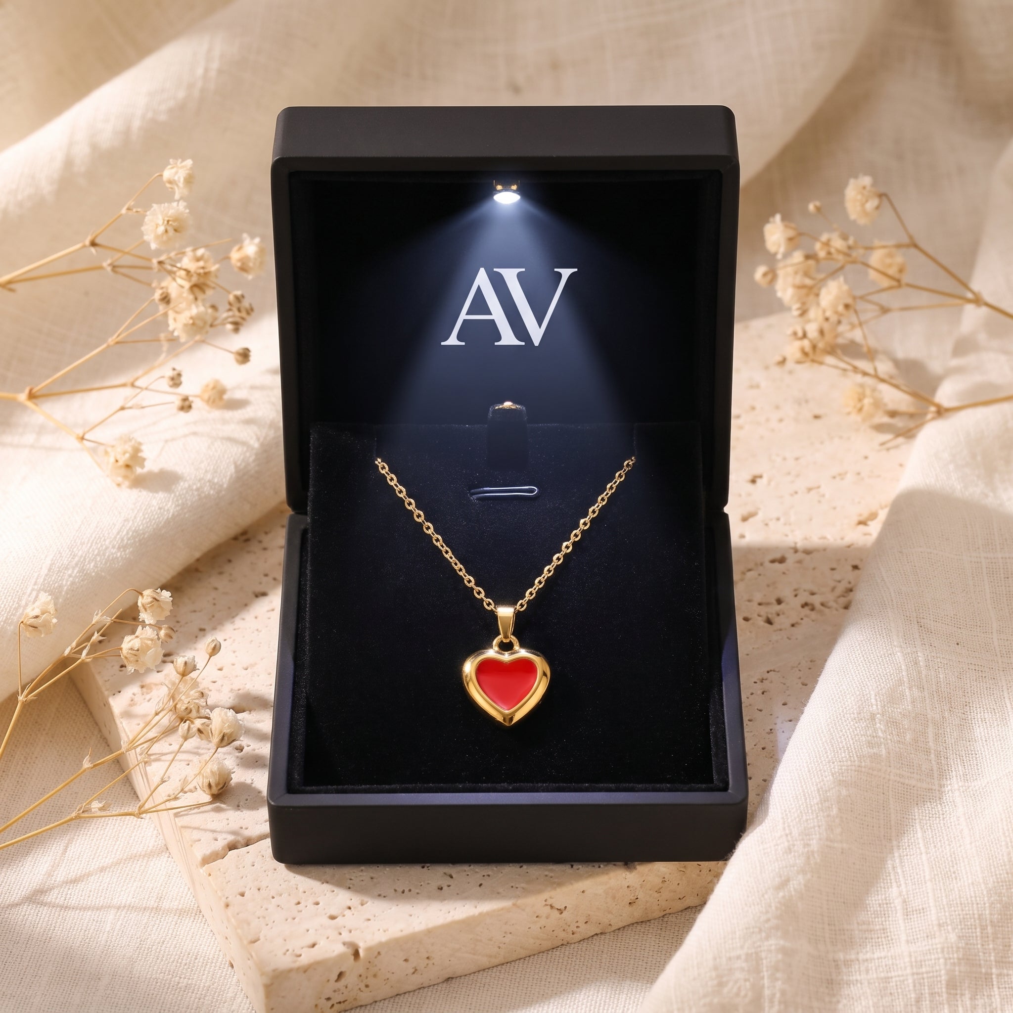 YLQ49170-NECKLACE - Premium LED Gift Box Presentation