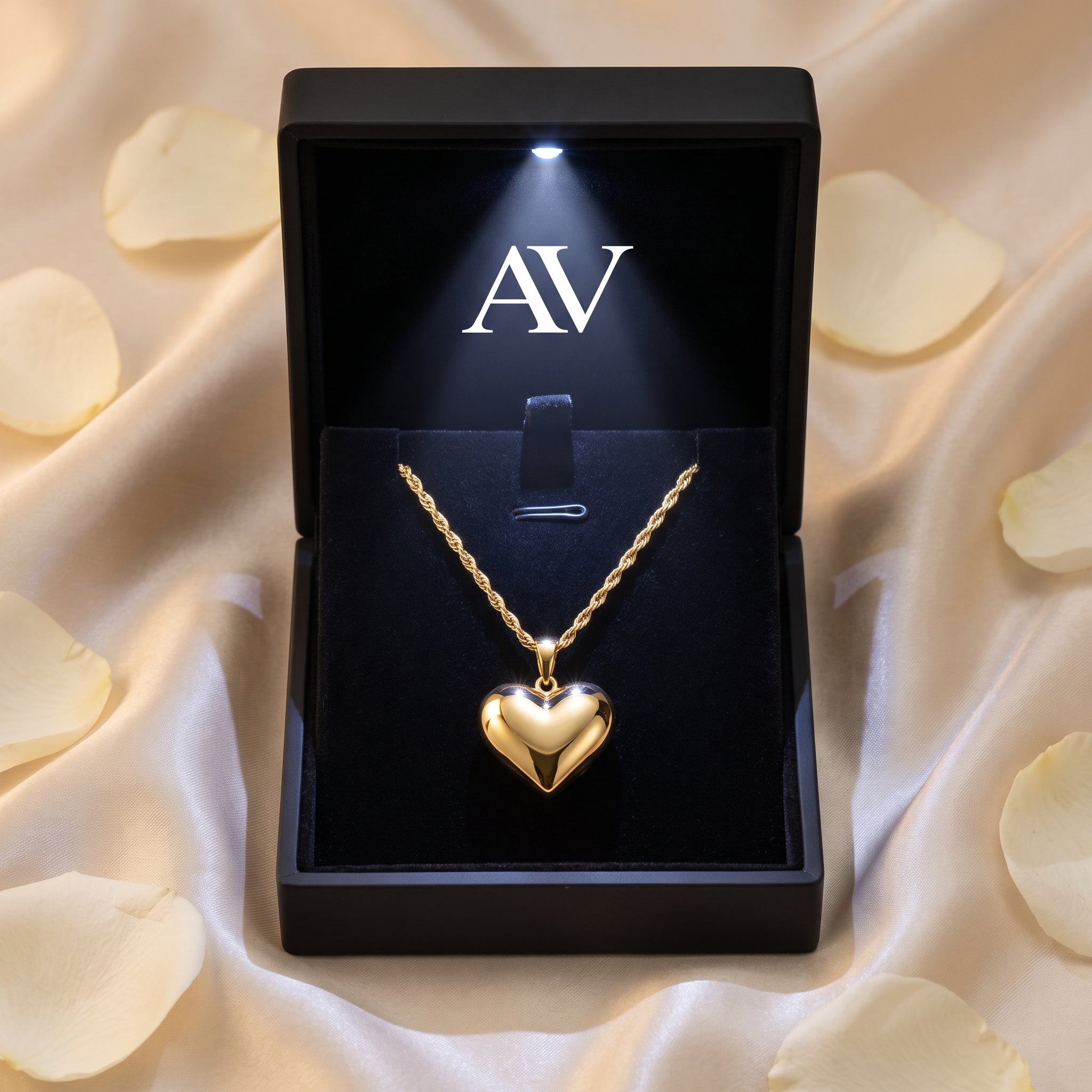 YLQ49376-NECKLACE - Premium LED Gift Box Presentation