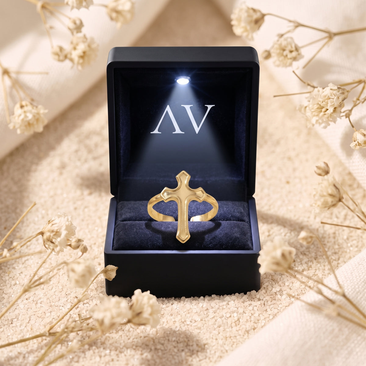 YLQ49632-ring - Premium LED Gift Box Presentation