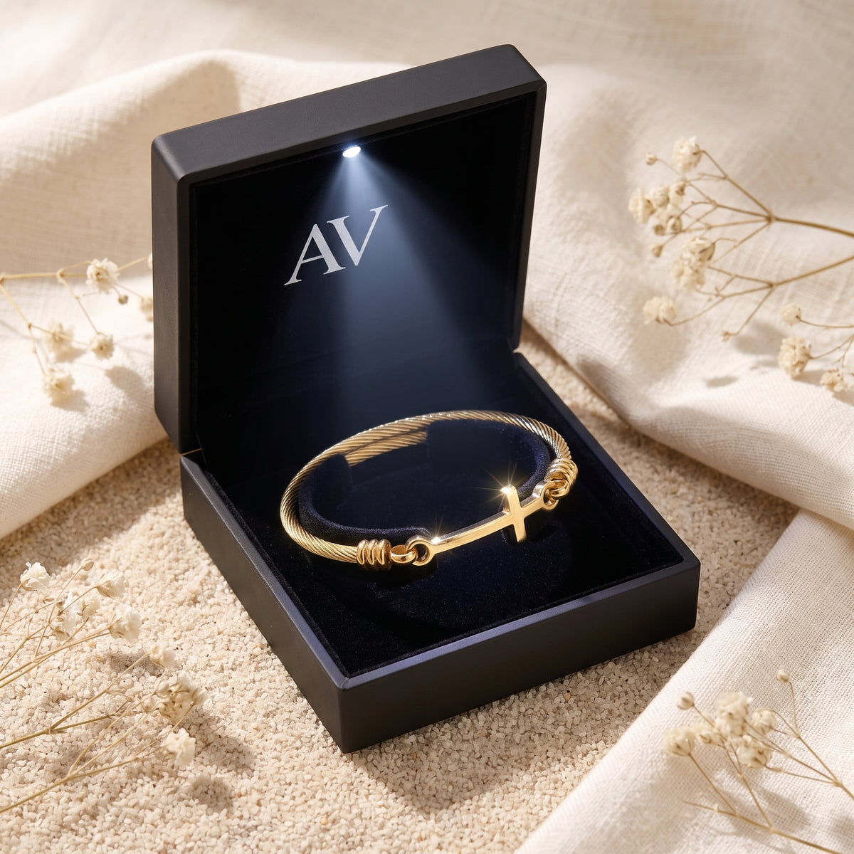 YLQ49802-bracelet - Premium LED Gift Box Presentation