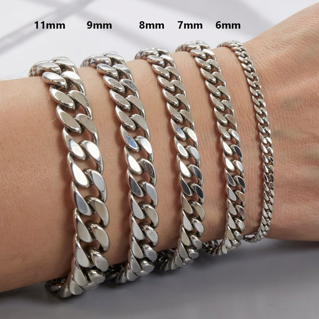 Minimalistisches Kettenarmband für Herren 