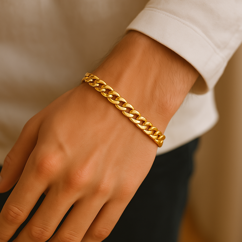 Minimalistisches Kettenarmband für Herren 