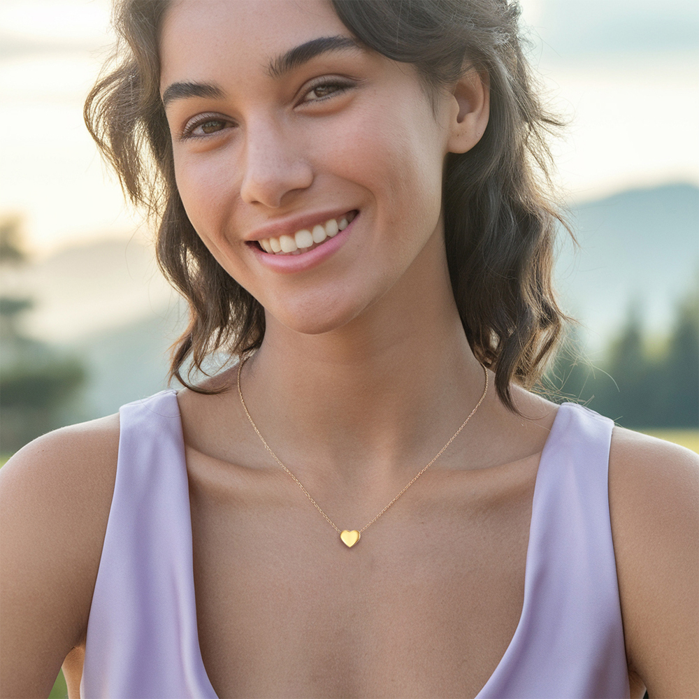 The Lu Heart Necklace