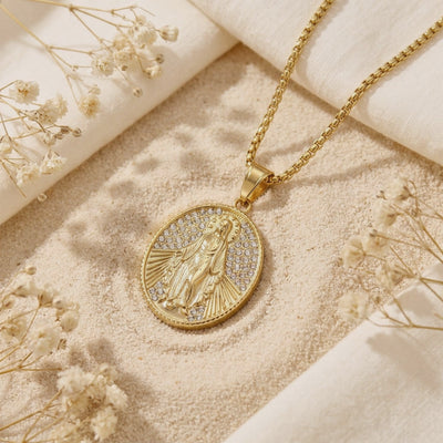 YLQ49708-cross necklace rotation video