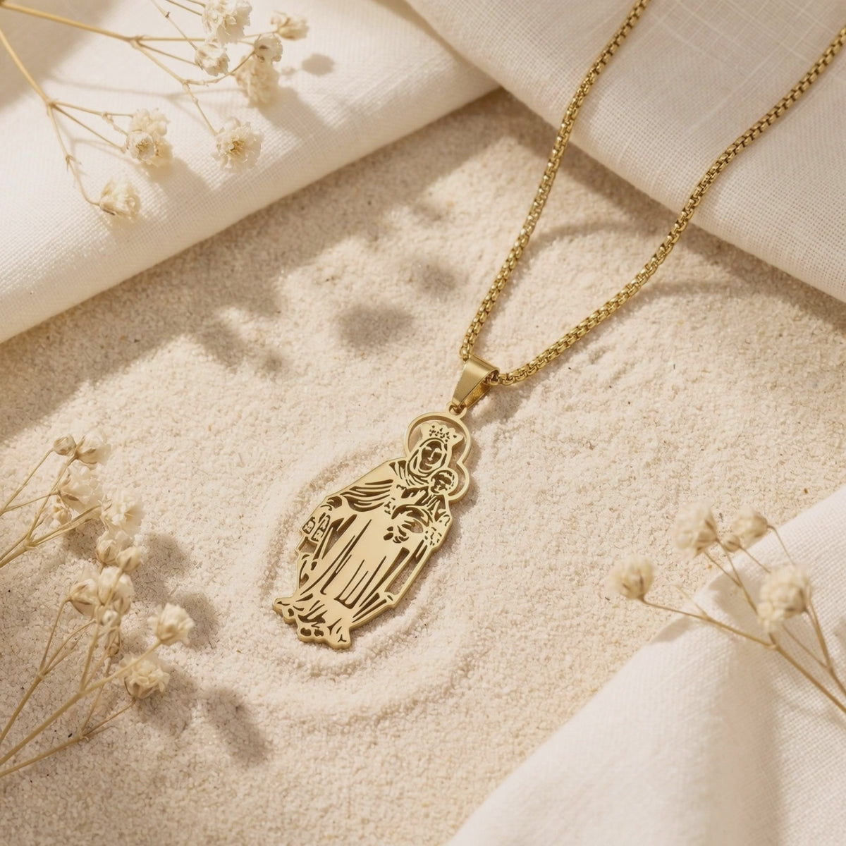 YLQ49683-cross necklace rotation video