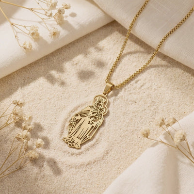 YLQ49683-cross necklace rotation video