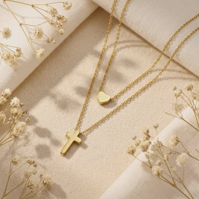 YLQ49566-cross necklace rotation video