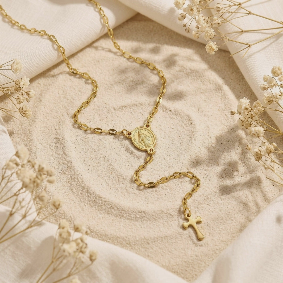 YLQ49556-cross necklace rotation video