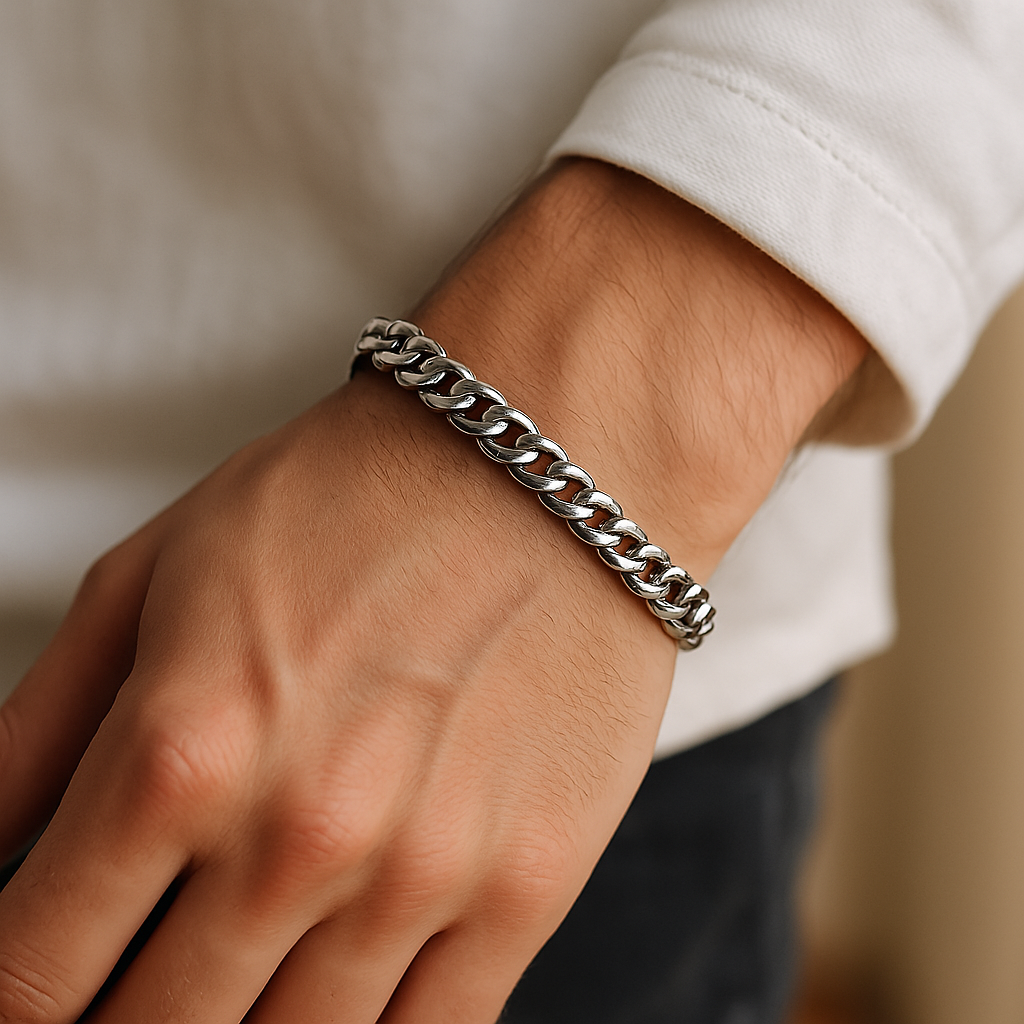 Men's Minimal Chain Bracelet