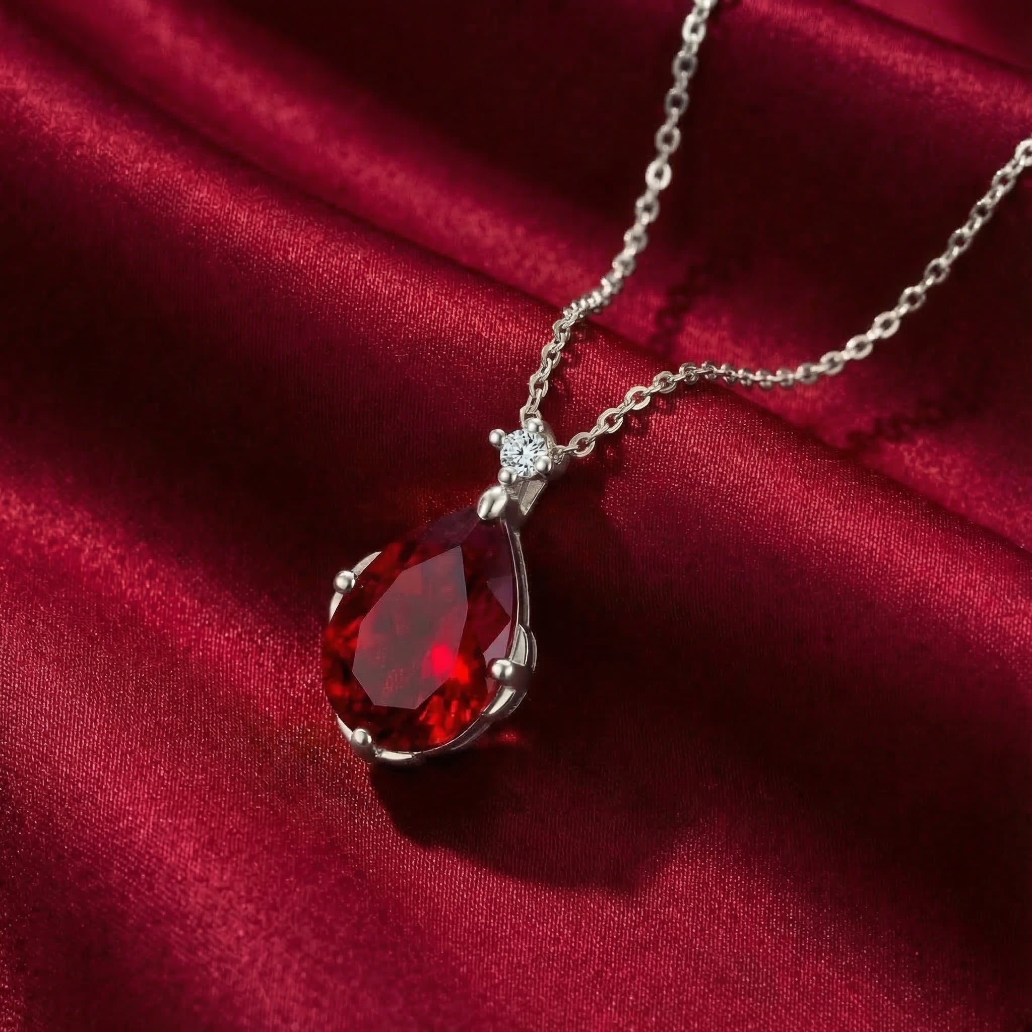 the-celestara-teardrop-18k-gold-vermeil in silver finish