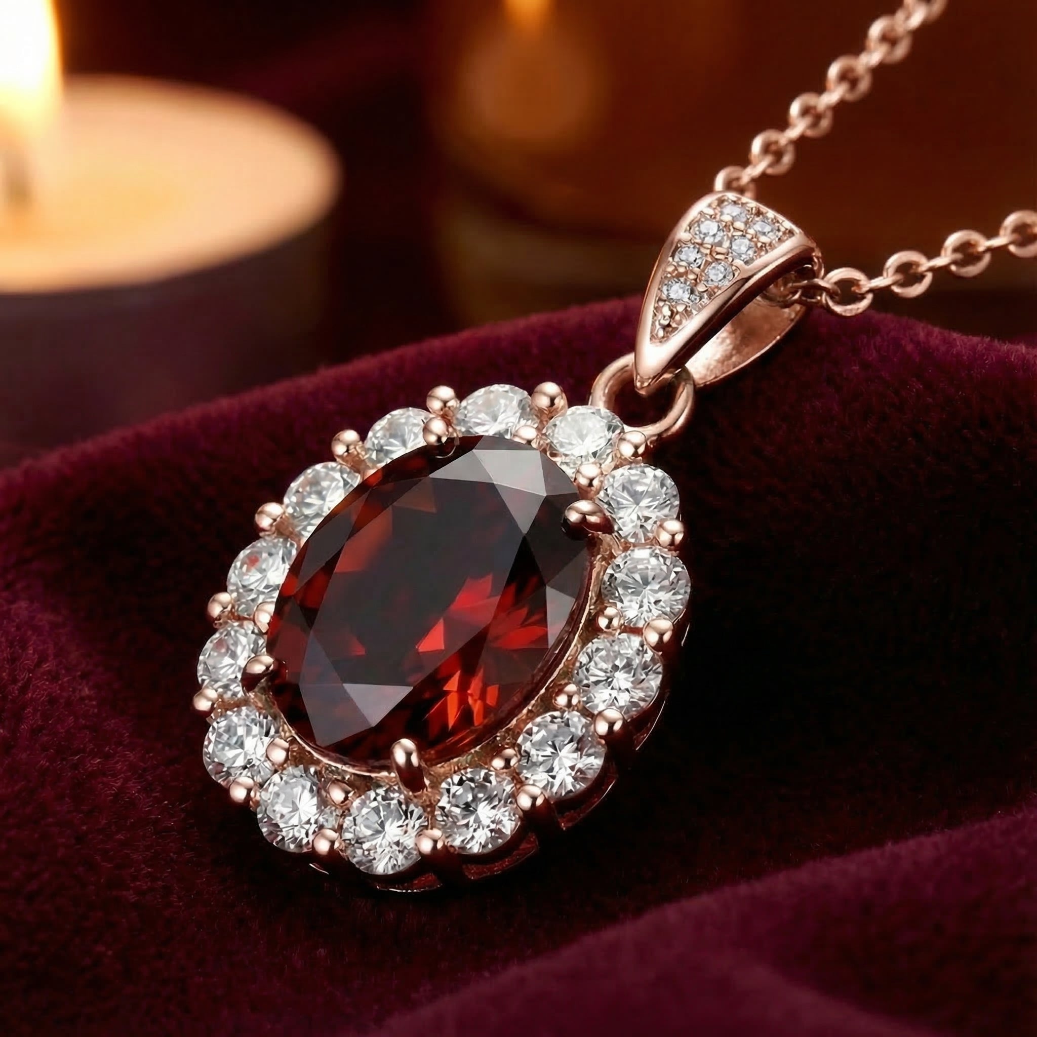 the-orielle-halo-s925-sterling-silver in rose gold finish