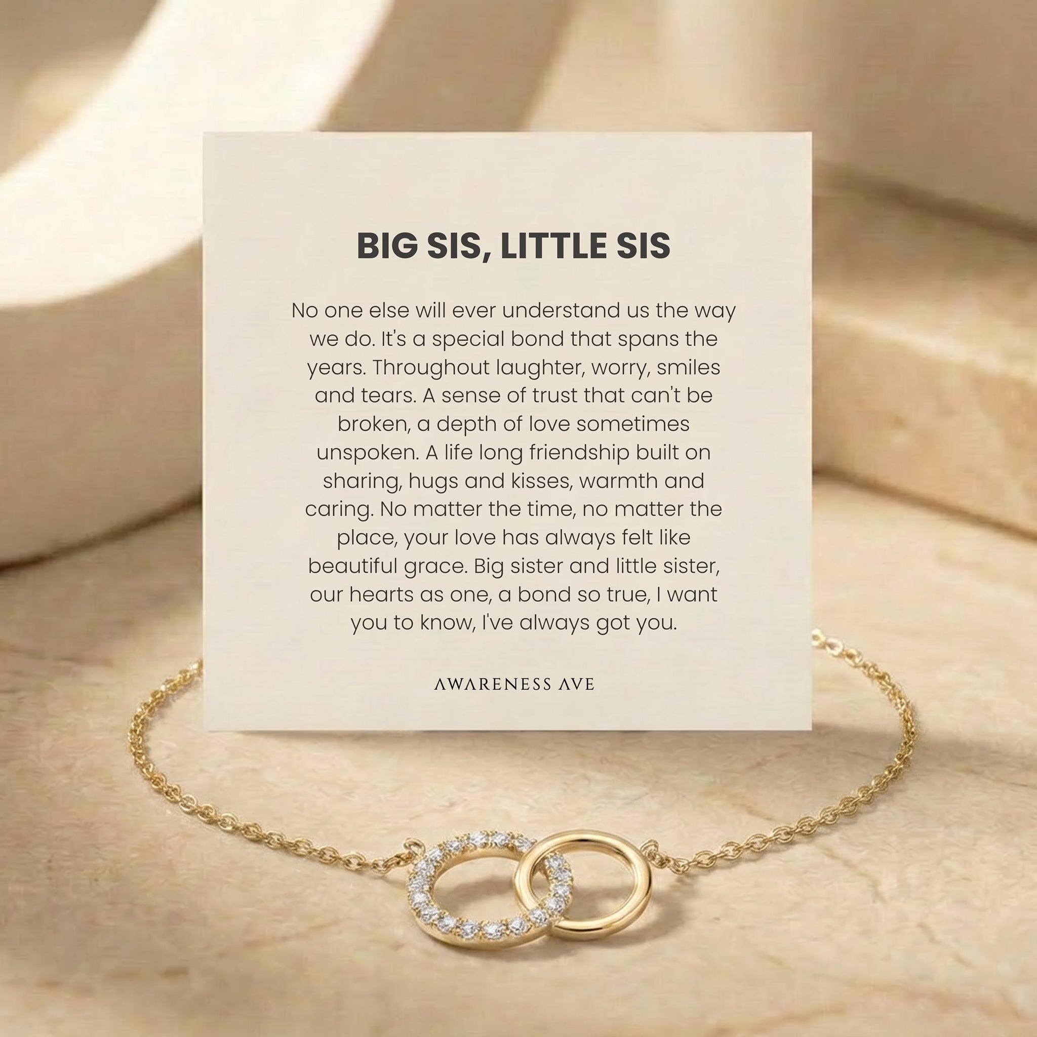 the-unbreakable-bond-necklace in gold finish