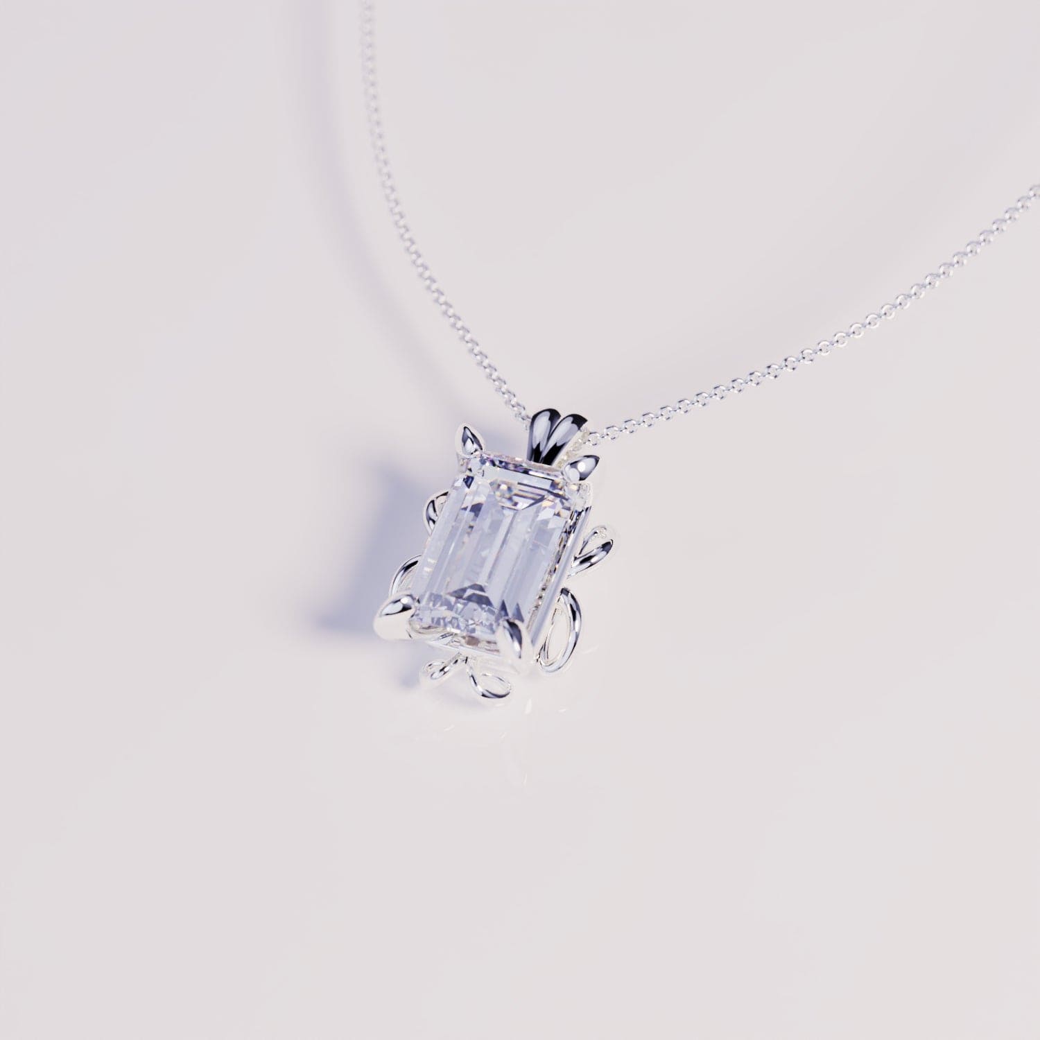 Personalized Birthstone Necklace - S925 Sterling Silver
