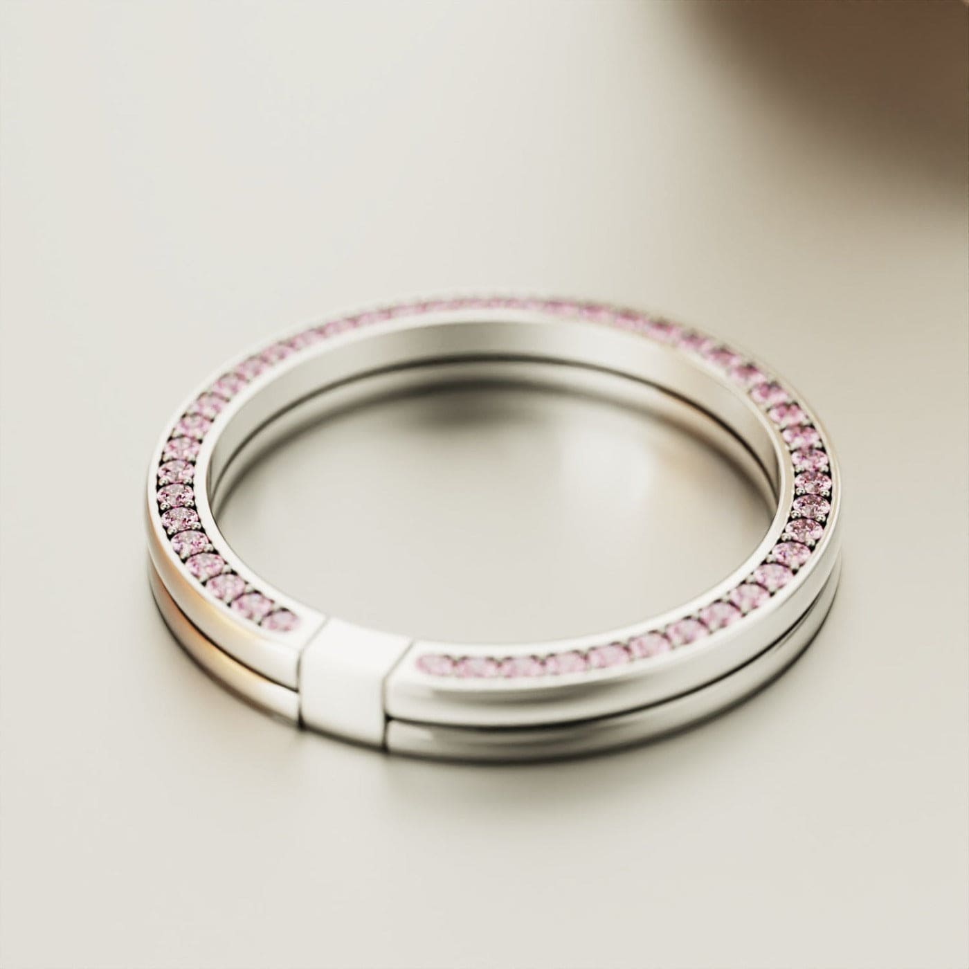 Love You Forever: Personalized Foldable Silver Ring