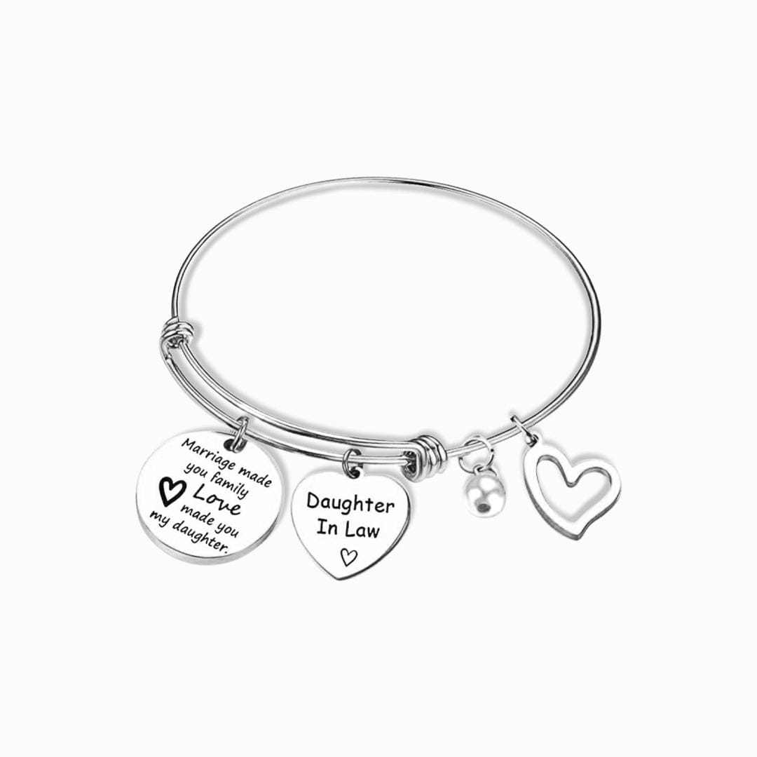 To My Daughter-in-Law | Heartfelt Gift | Bangle Bracelet