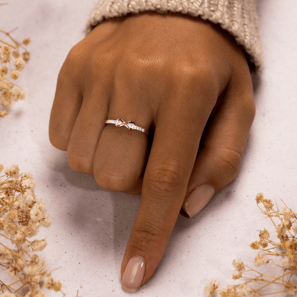 Mother & Daughter | Forever Linked Together | S925 Ring
