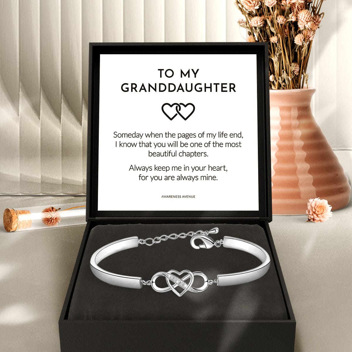 To My Granddaughter | Always Keep Me In Your Heart Bracelet